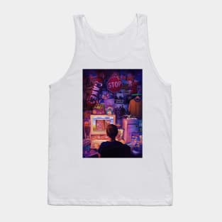 Pc 90s - 3D Pinball Space Cadet Tank Top